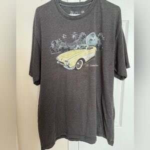 Newport Blue Vintage Corvette T-Shirt